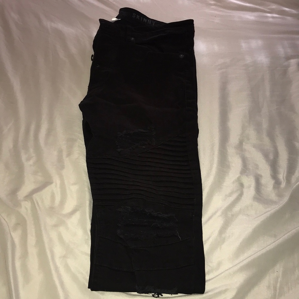 Biker Skinny Jeans